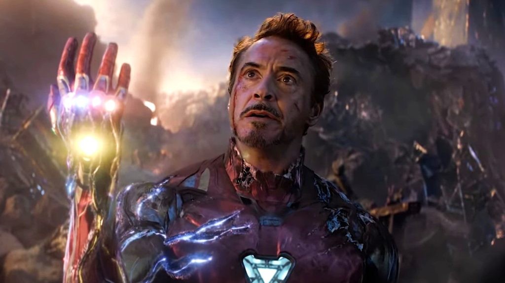 Robert Dowmey Jr . as Iron Man in Avengers: Endgame