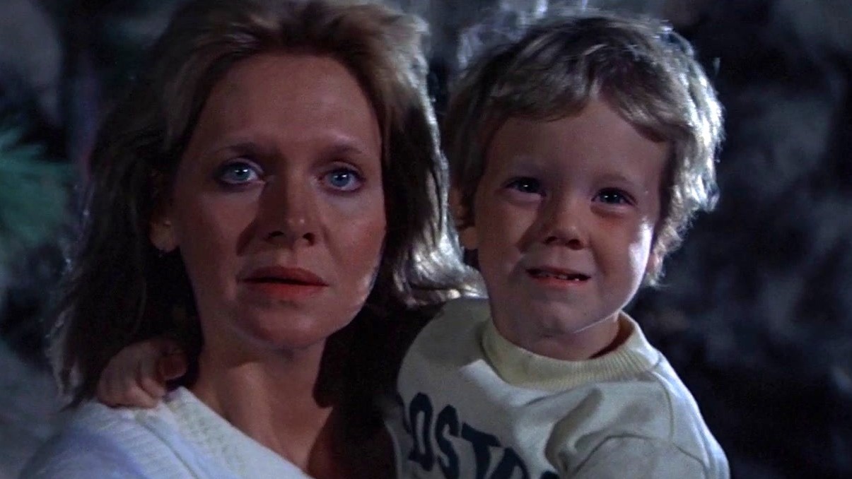 Melina Dillon and Cary Guffey in Steven Spielberg's Close Encounters of the Third Kind