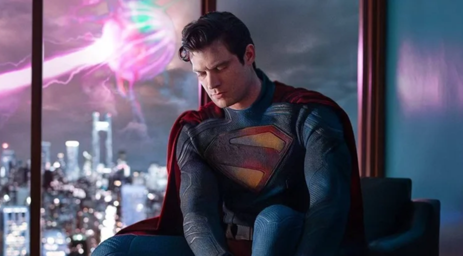 James Gunn officially unveiled the Superman costume (Image via James Gunn/ Threads/ Jess Miglio)