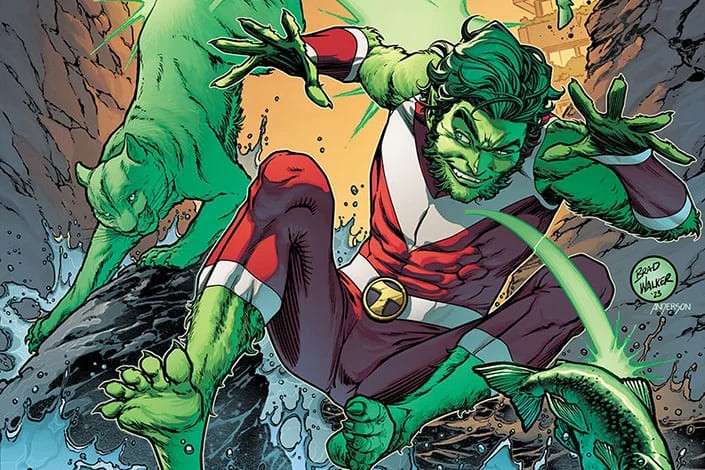 Beast Boy in action