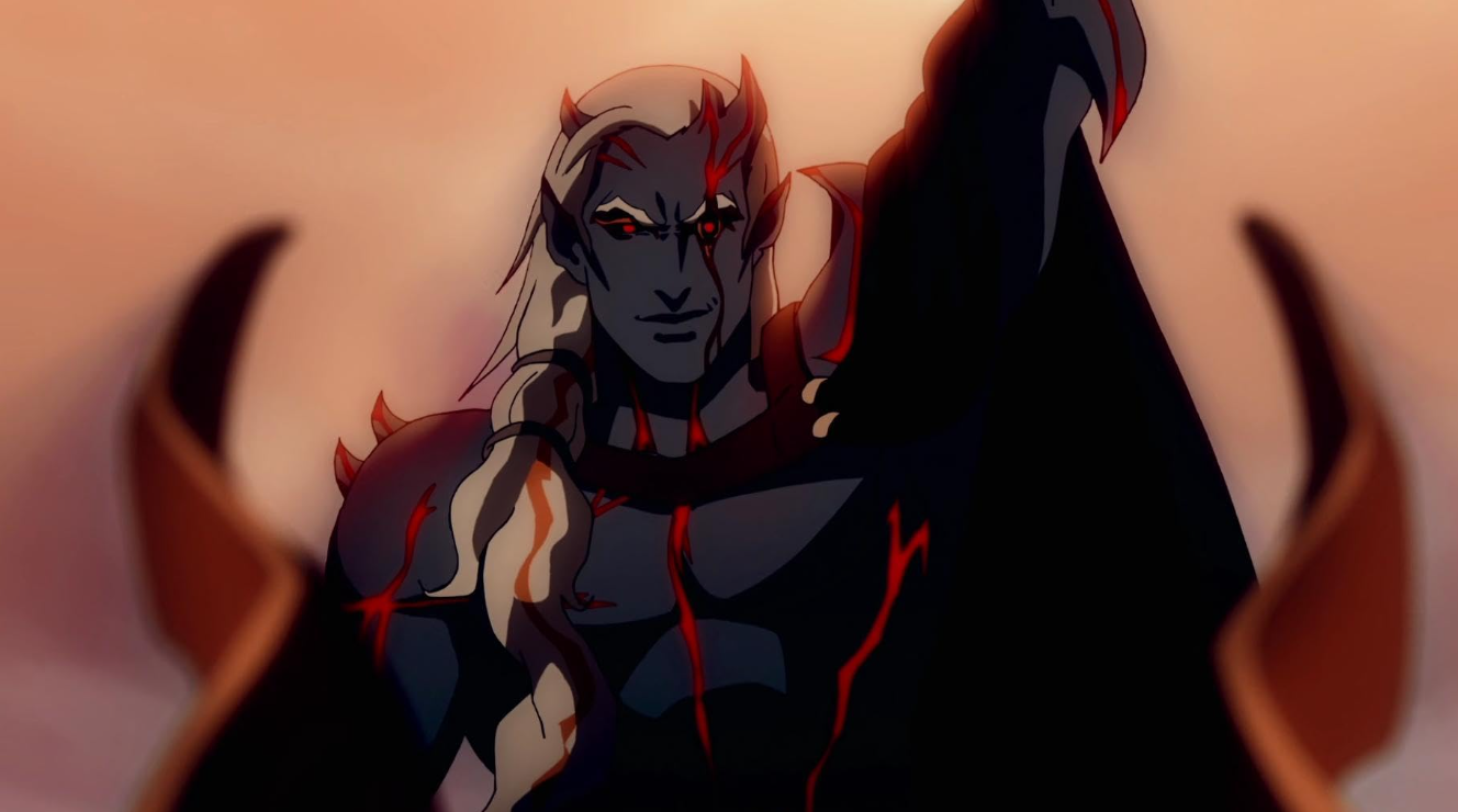 Seraphim, the antagonist in Blood of Zeus