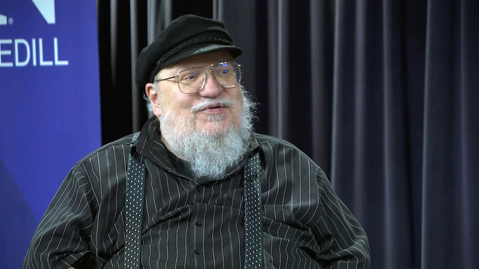Author George R.R. Martin in an interview with WTTW News