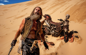 Chris Hemsworth in George Miller's Furiosa: A Mad Max Saga
