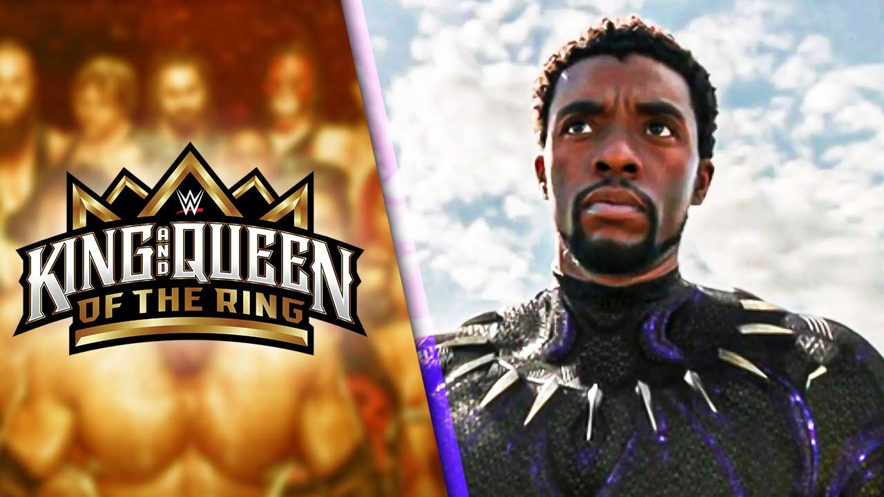 WWE Accused of Copying Chadwick Boseman’s Black Panther Poster For King and Queen of the Ring and This is Not the Only Time