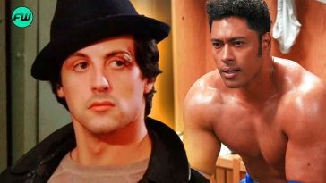 sylvester stallone in rocky, dwayne johnson’s young rock