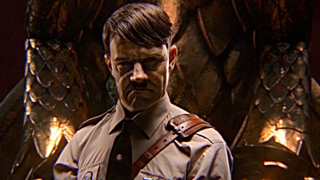 Jorma Taccone as Adolf Hitler in a Kung Fury movie scene