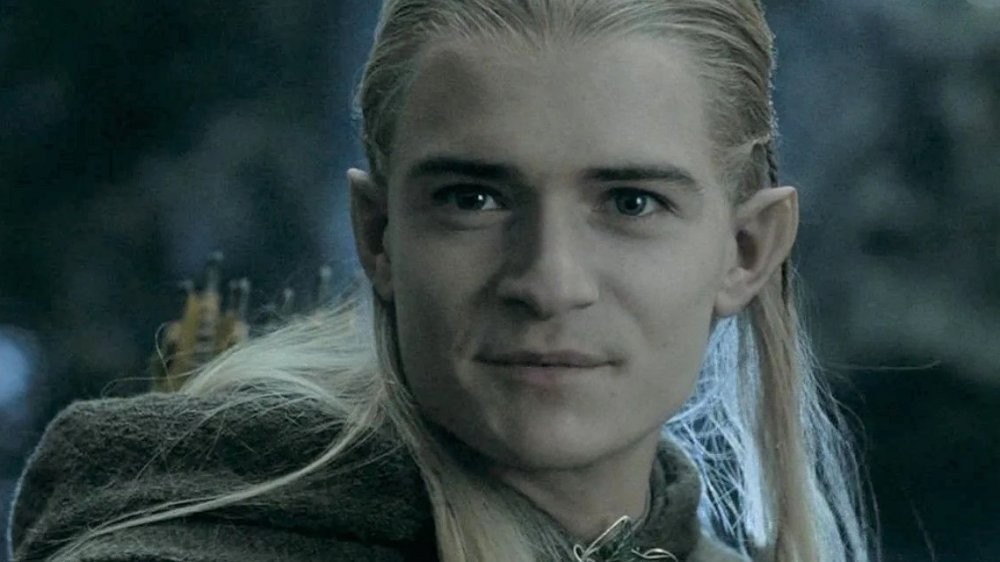Legolas in a pivotal scene from The Lord of the Rings trilogy