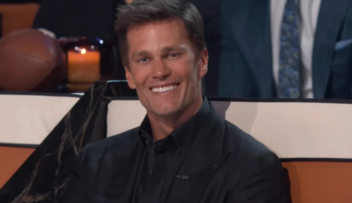 Tom Brady smiling at the camera