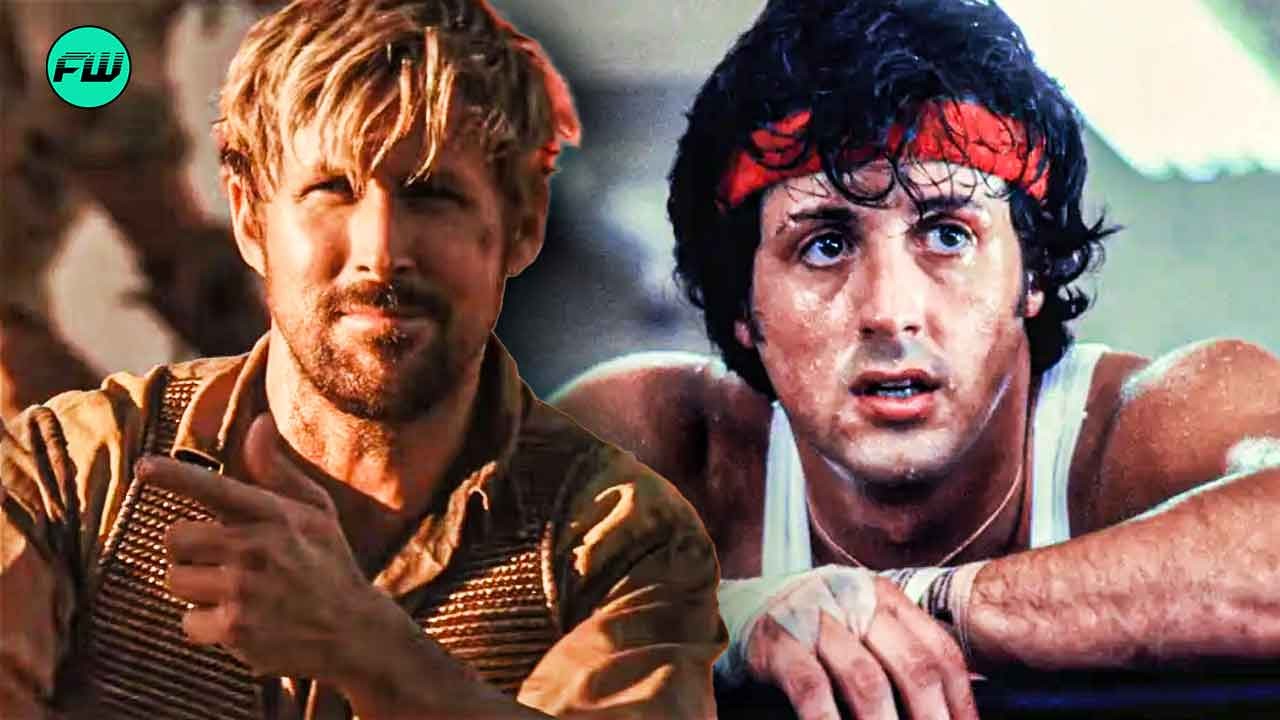 Sylvester Stallone Rocky and Ryan Gosling