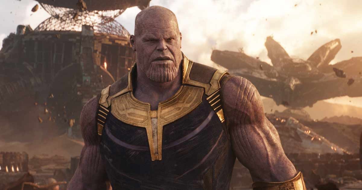 Josh Brolin as Thanos in Avengers: Infinity War (via Marvel Studios)