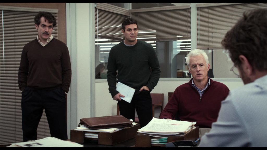 A scene from 2015 movie Spotlight