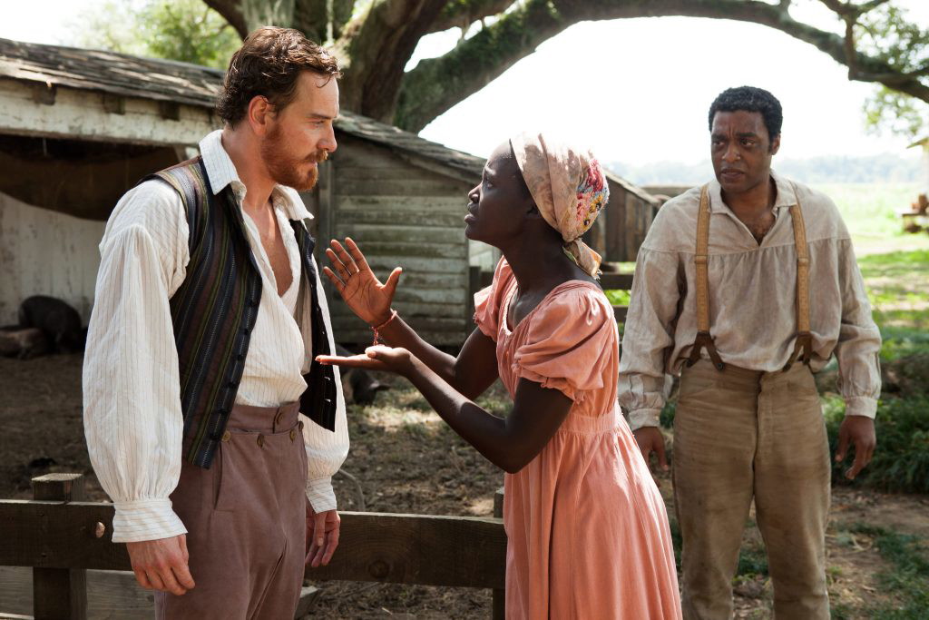 Michael Fassbender, Chiwetel Ejiofor, and Lupita Nyong'o