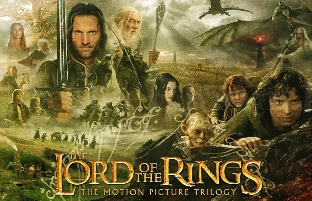 The Lord of the Rings trilogy.