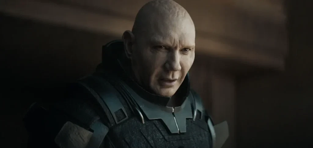 Dave Bautista in the Dune lore. | Credit: Warner Bros.