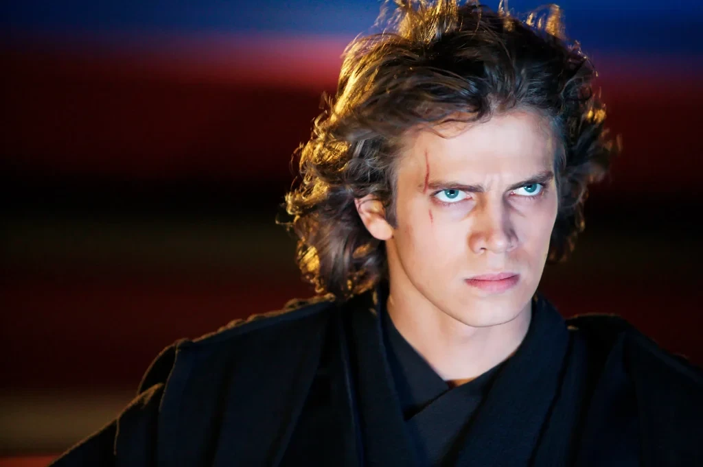 Christensen as Anakin Skywalker in the saga.