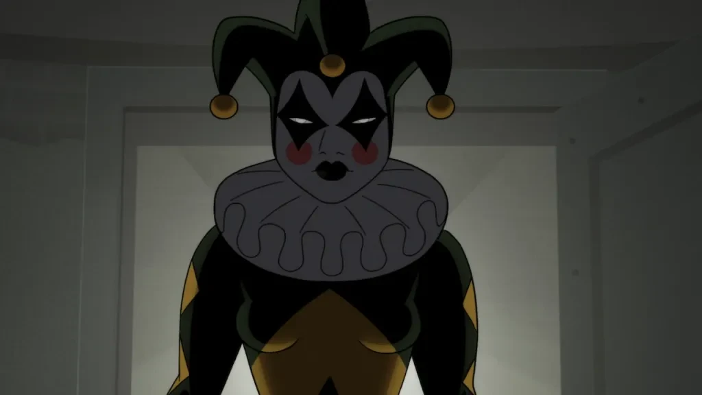 The new Asian-American Harley Quinn in Batman: Caped Crusader (via Prime Video)
