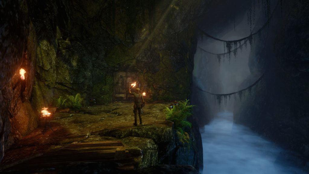 The game's diverse environments mix well with its complex puzzle-structure.