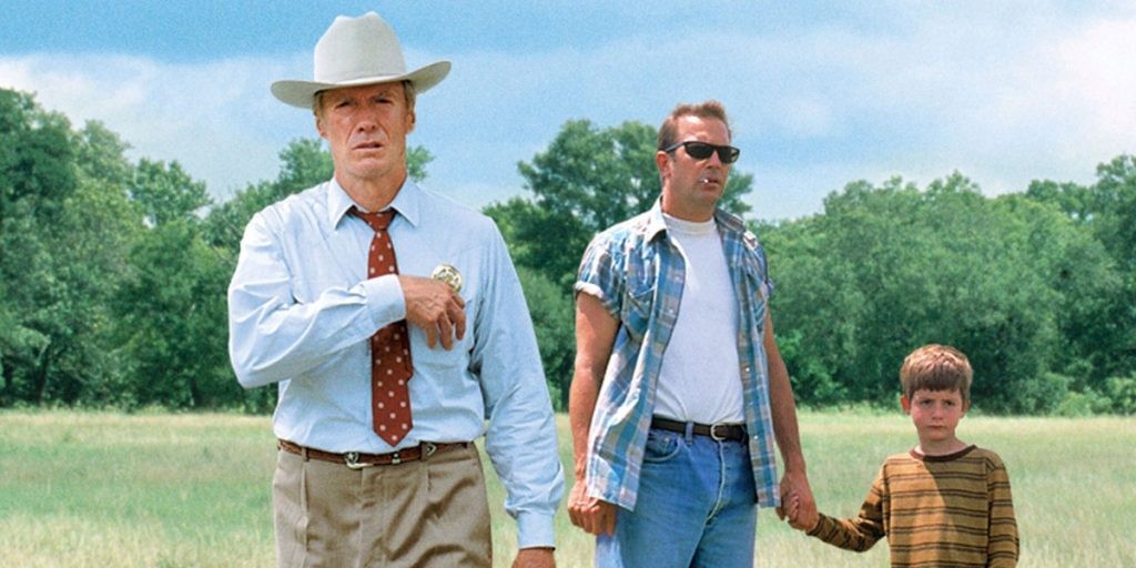 Kevin Costner and Clint Eastwood in A Perfect World