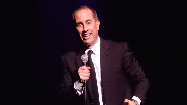 Jerry Seinfeld present at the Beacon Theater