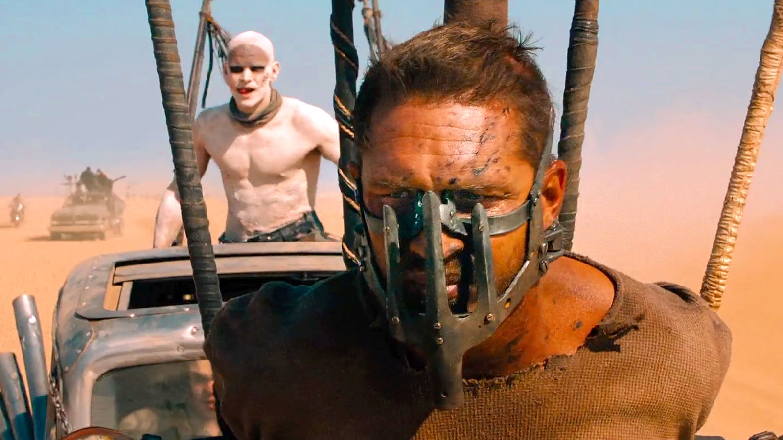 Tom Hardy as Max Rockatansky in Mad Max: Fury Road 