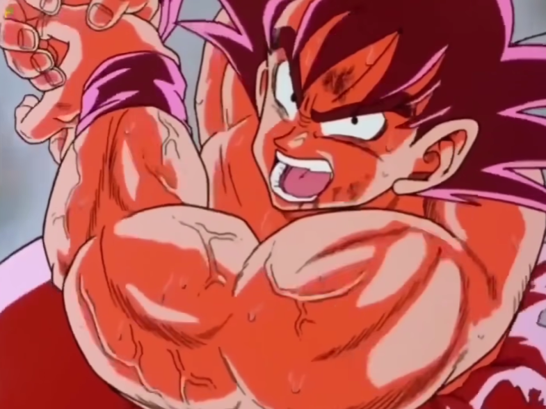 Goku vs Vegeta in Dragon Ball Z