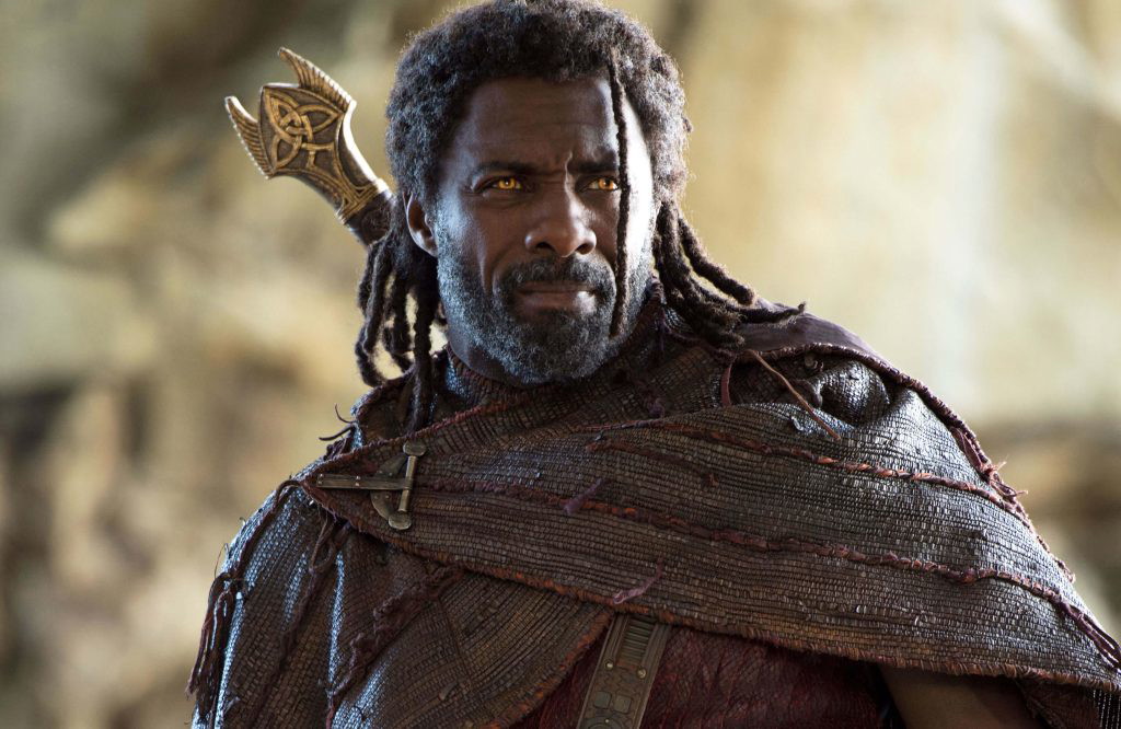 Idris Elba in the Thor saga.