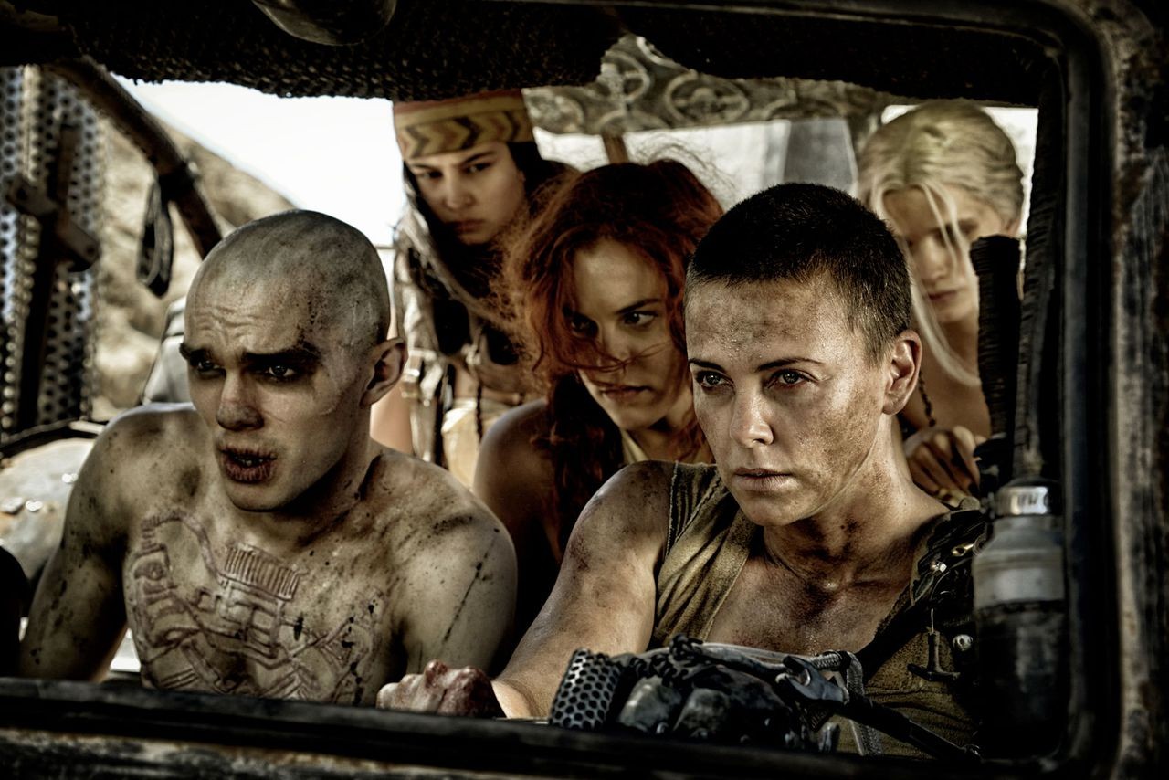 Charlize Theron in a still from Mad Max Fury Road