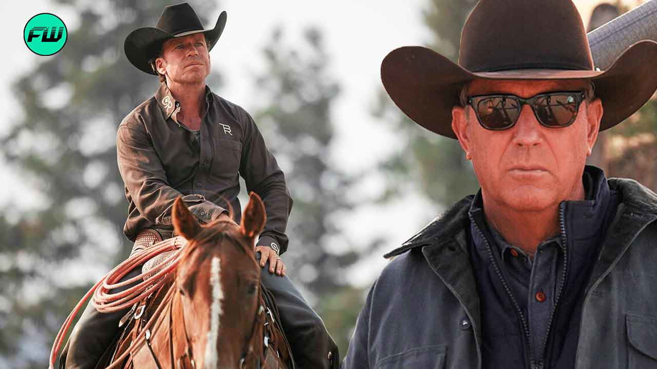 Taylor Sheridan, Kevin Costner in Yellowstone