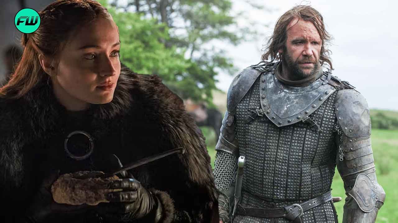 sansa Stark, Sandor Clegane in Game of Thrones