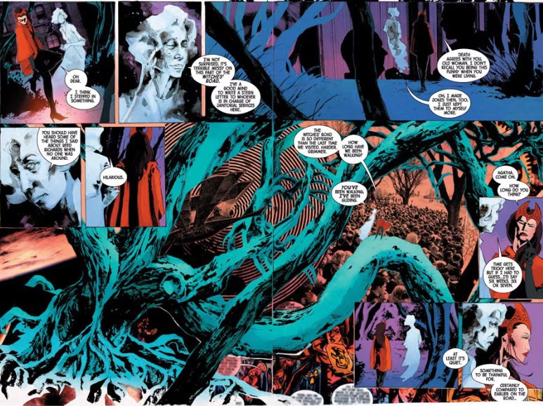 Witches' Road in Marvel Comics (Scarlet Witch #13) 
