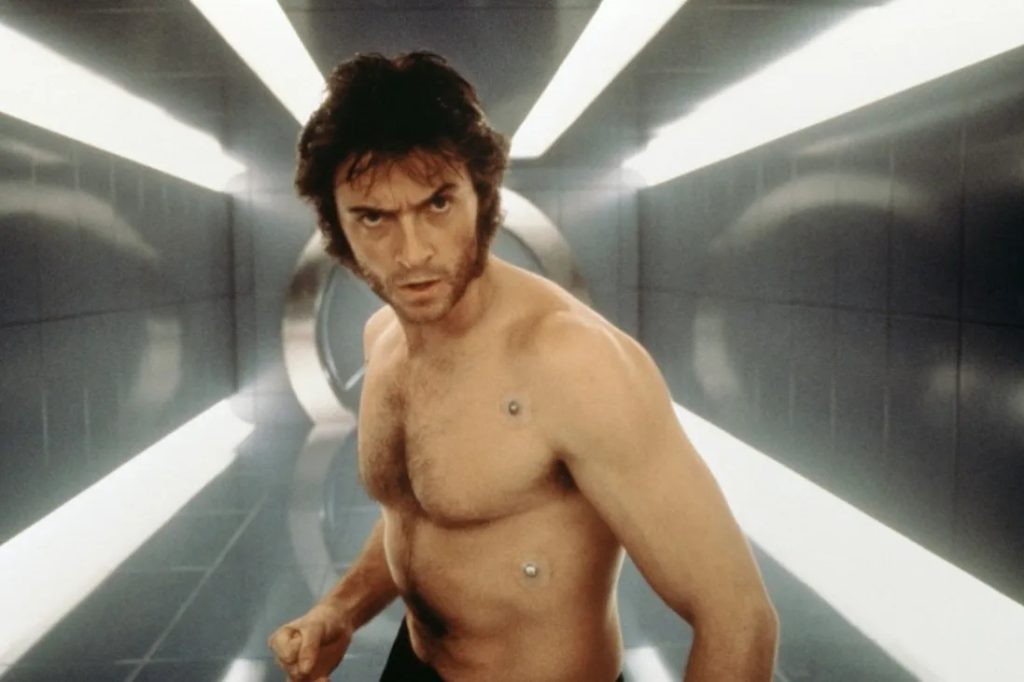 Hugh Jackman as Logan/ Wolverine in X-Men