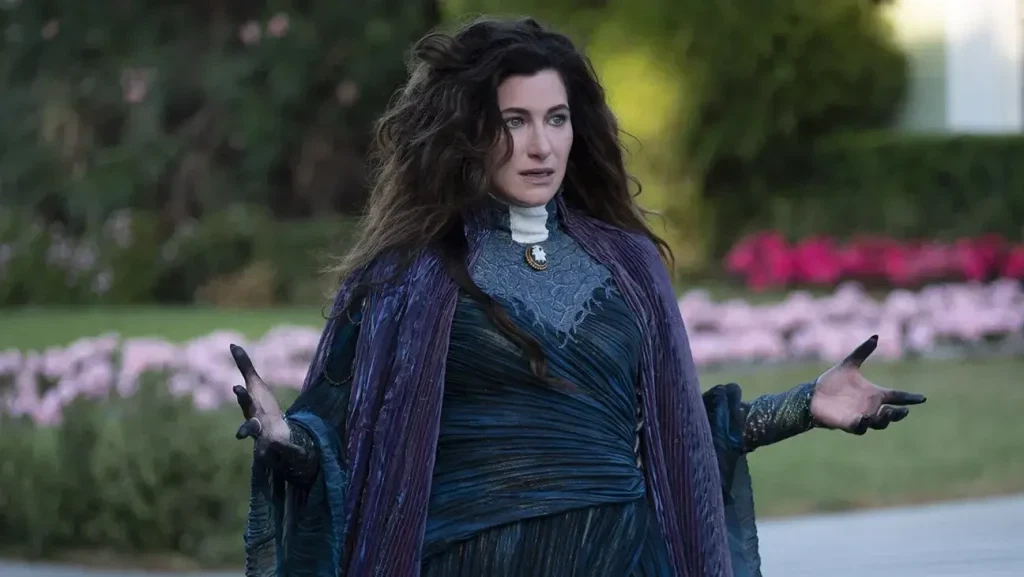 Kathryn Hahn as Agatha Harkness in WandaVision.