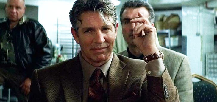 Eric Roberts plays the role of Sal Maroni in TDK