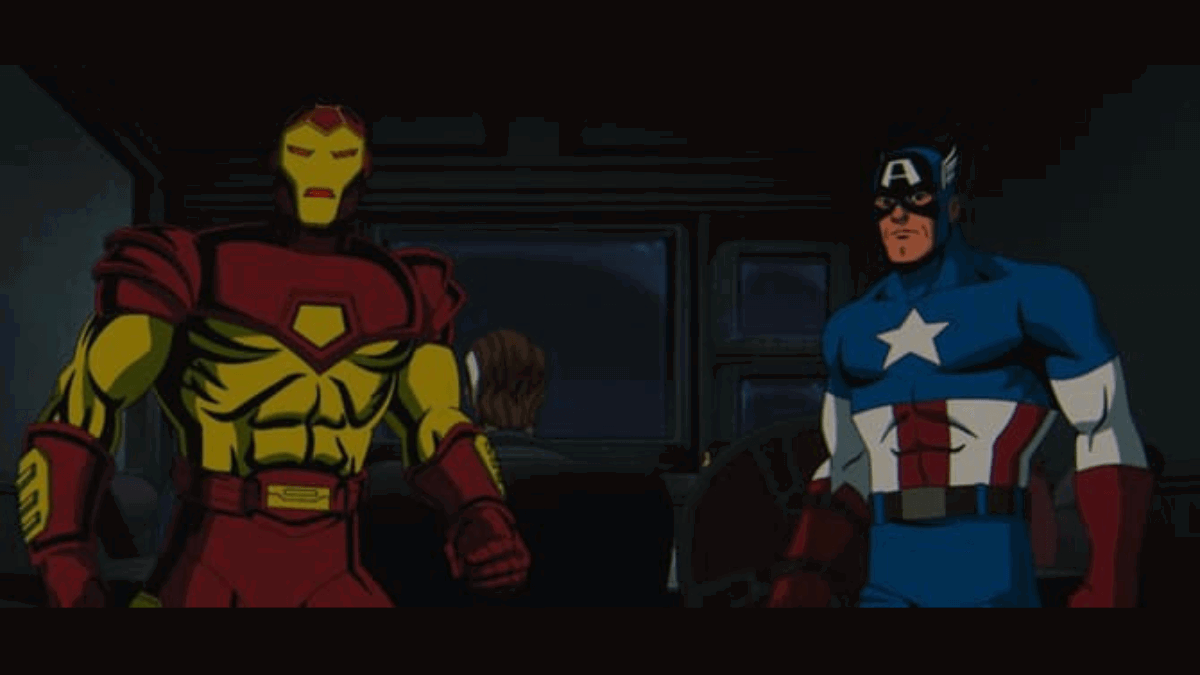 Invincible Iron Man and Captain America in X-Men '97