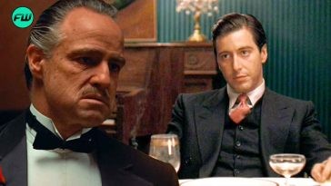 Al Pacino, Marlon Brando in The Godfather