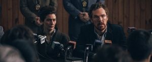 Gabby Hoffman (left) and Benedict Cumberbatch (right) in Netflix's 'Eric'