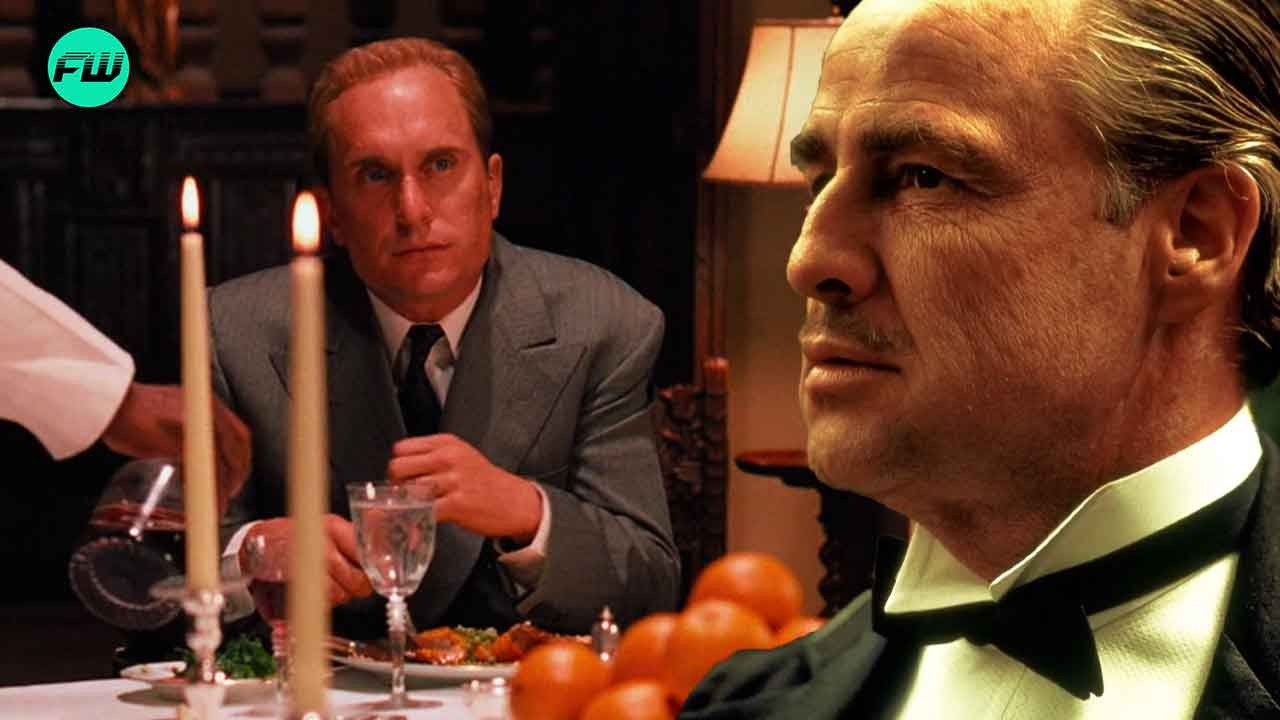Robert Duvall, Marlon Brando in The Godfather