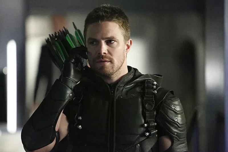 Stephen Amell plays Oliver Queen a.k.a Green Arrow in Arrow