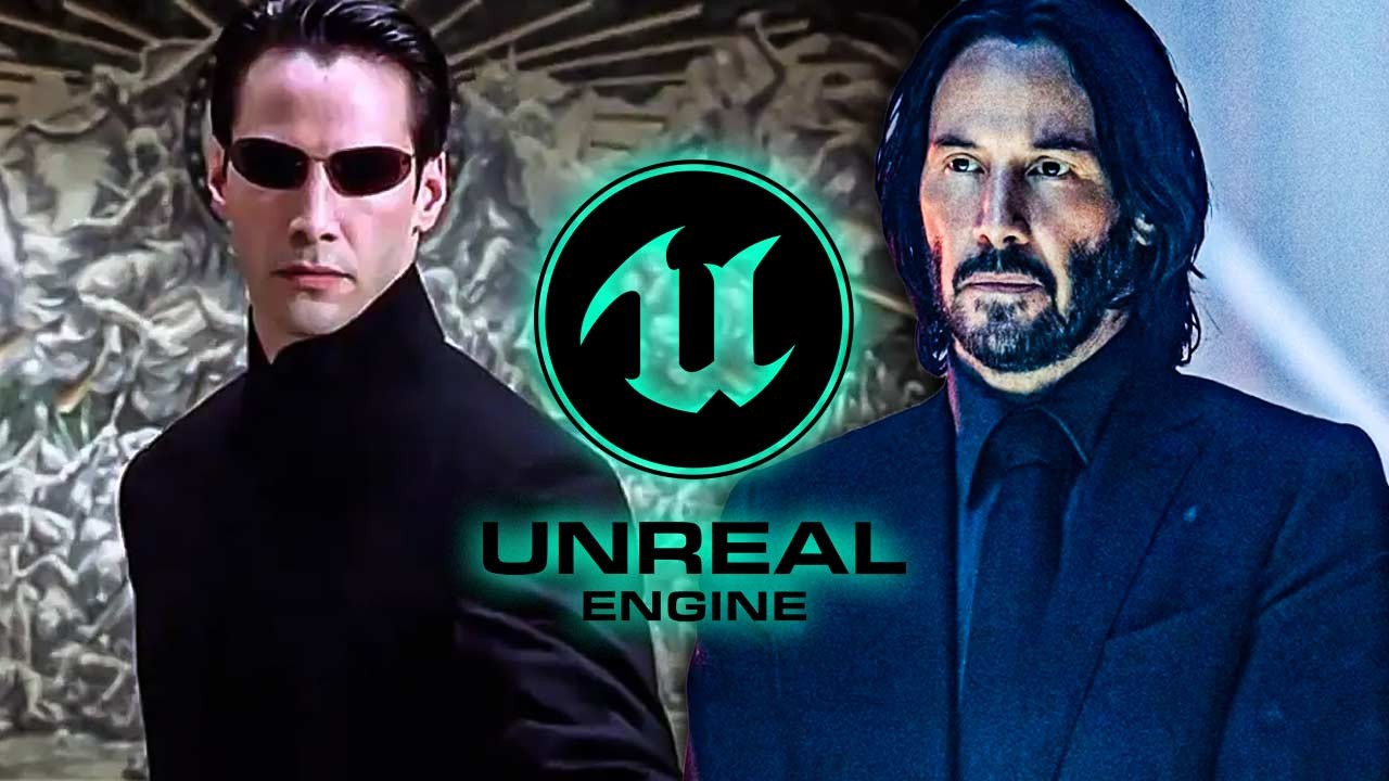 unreal engine 5, the matrix, john wick