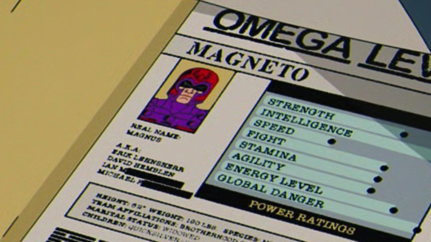 X-Men ’97 easter egg in Magneto profile