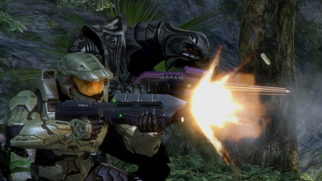 A still from Halo 3.