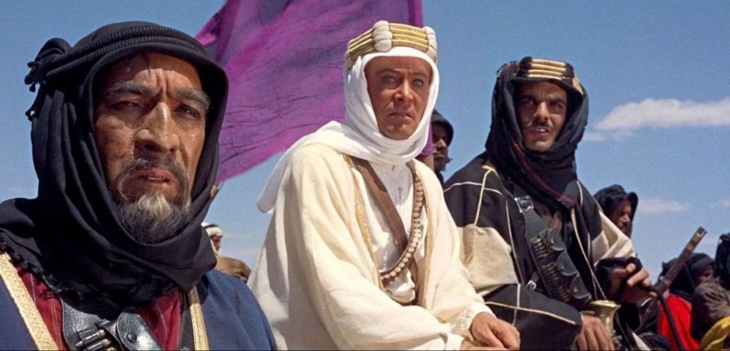 A still from Lawrence of Arabia