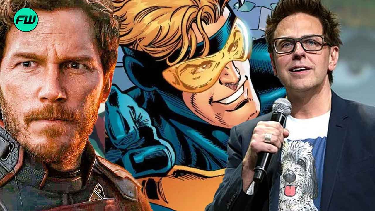 While DC Fans Go Wild With Chris Pratt’s DCU Casting Speculation James Gunn Breaks Silence on Booster Gold Rumors