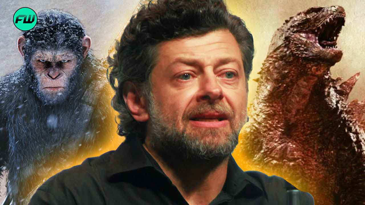 andy serkis, godzilla , caesar