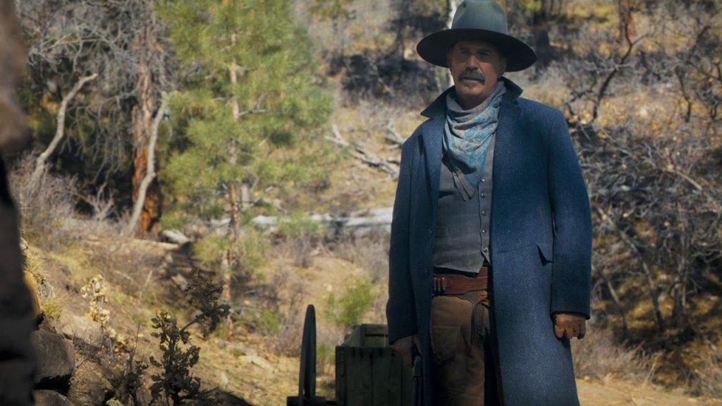 Kevin Costner in his Western epic, Horizon: An American Saga