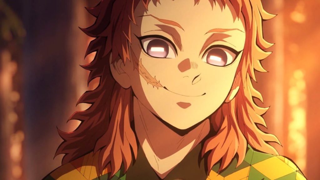 Demon Slayer: Why Could Tanjiro Easily Communicate with Sabito's Spirit? 4 Sabito looking confident and smiling
