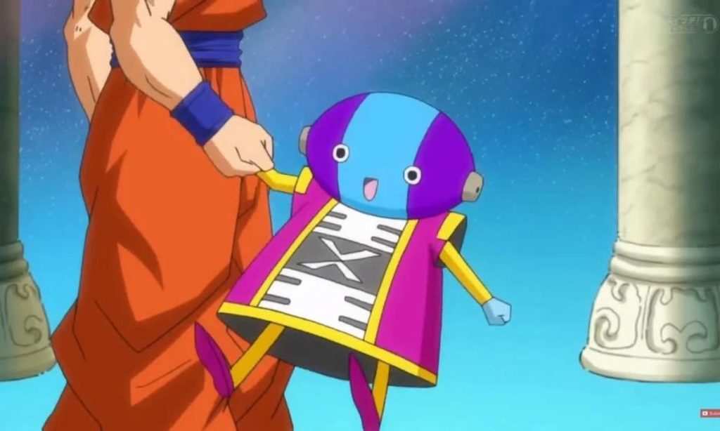 Zeno playing with Goku Dragon Ball