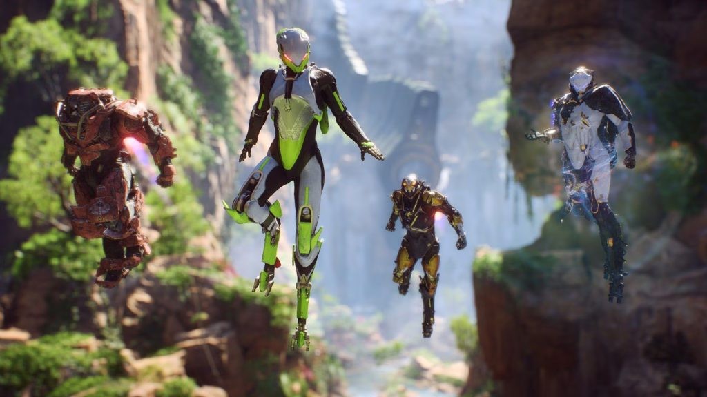 Anthem characters gameplay 