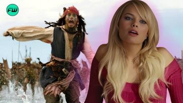 Johnny Depp Jack Sparrow and Margot Robbie