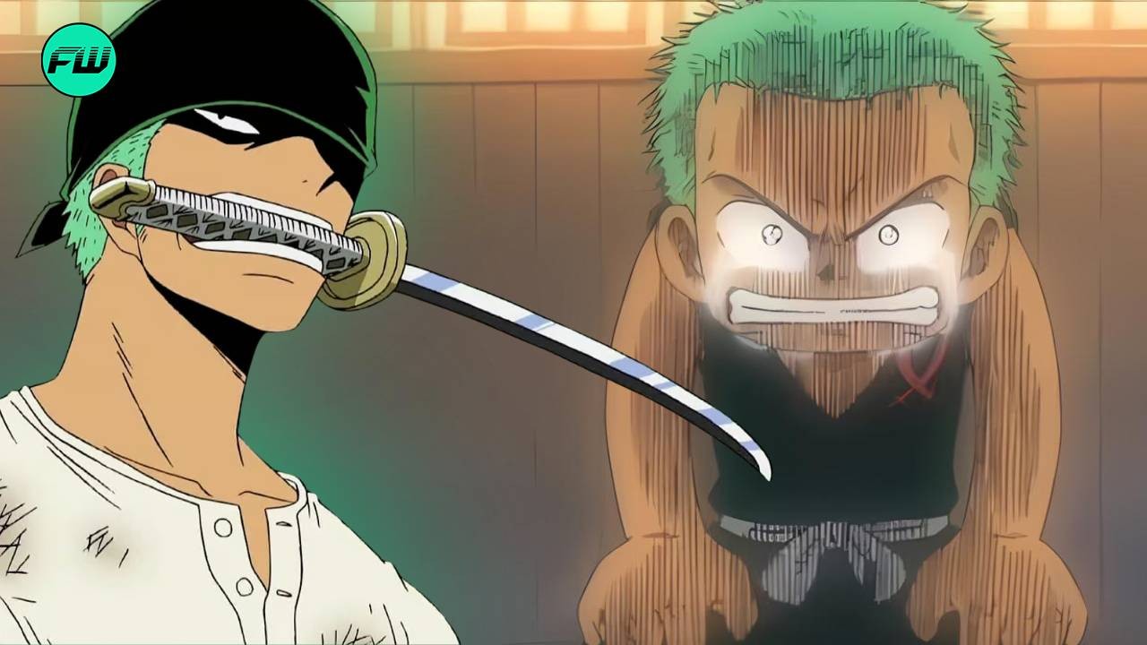 Zoro young and adult One Piece
